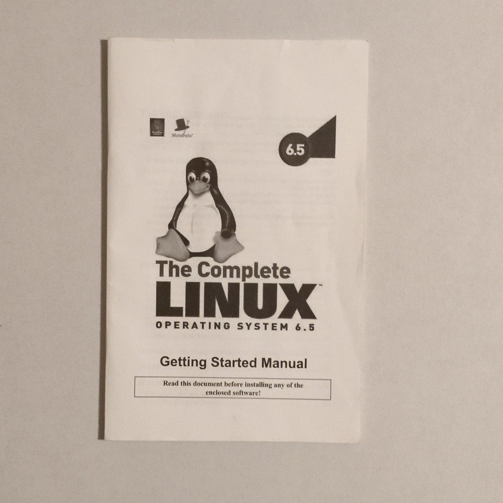 The Complete Linux OS 6.5 CD for Linux, Red Hat, Mandrake
