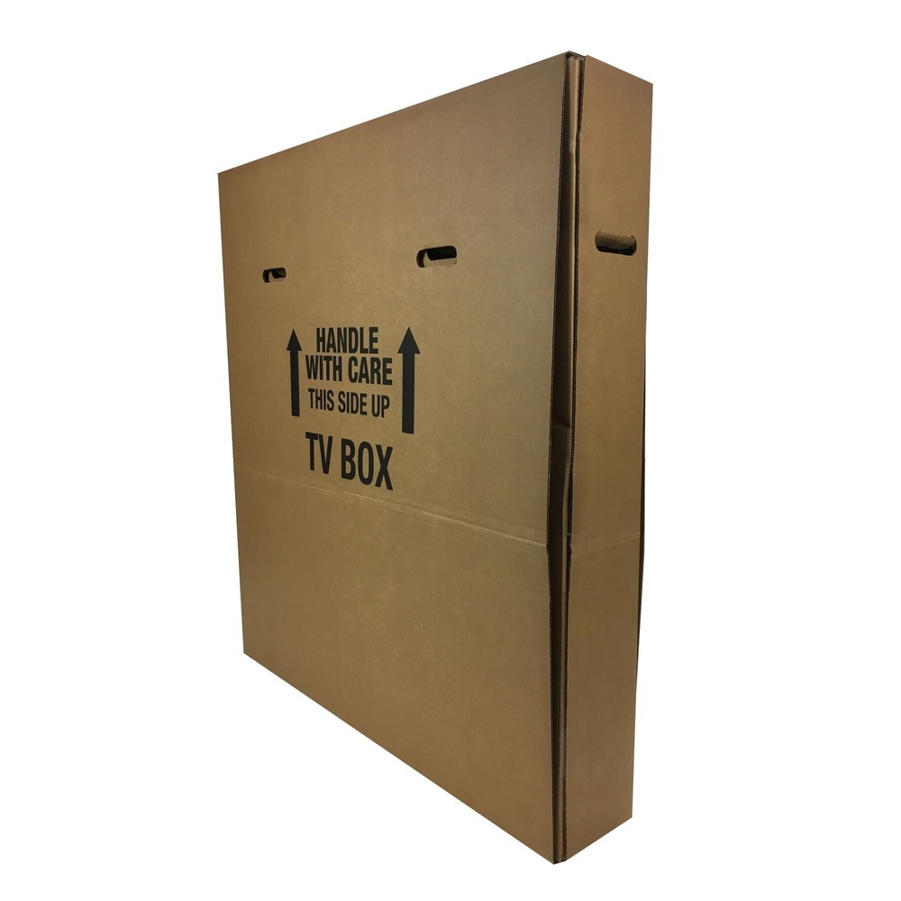 TV Adjustable Moving Box Fits Up to 70"