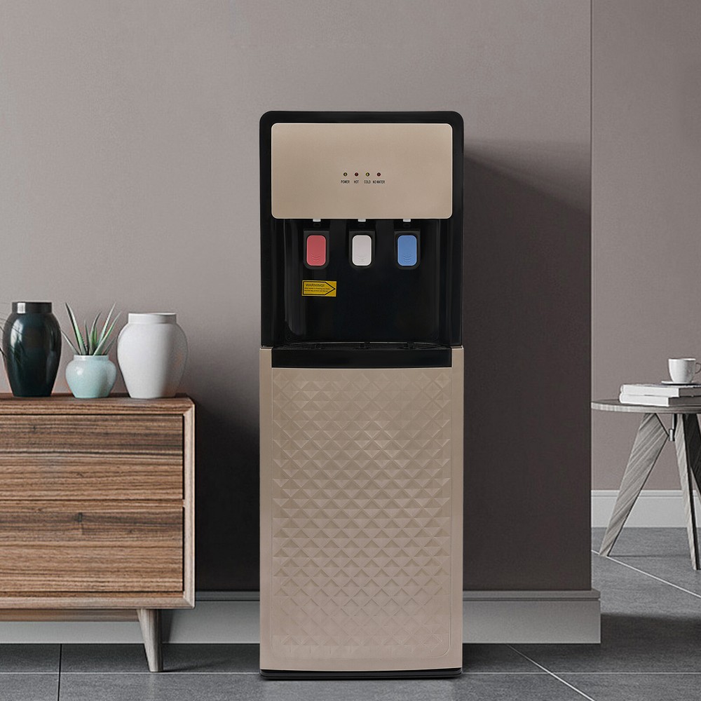 Bottom Loading Water Cooler Dispenser with Hot, Cold, and Room Temperature