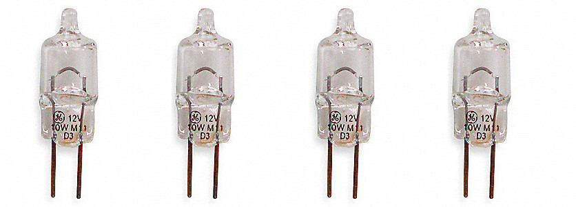(quantity of 4 bulbs) General Electric 80862 Auto Part