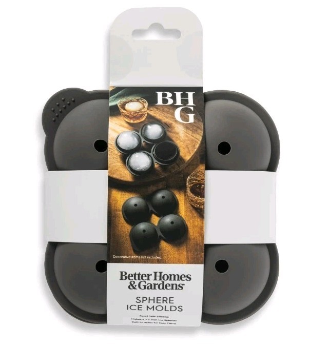 Better Homes & Gardens Silicone Sphere Ice Molds