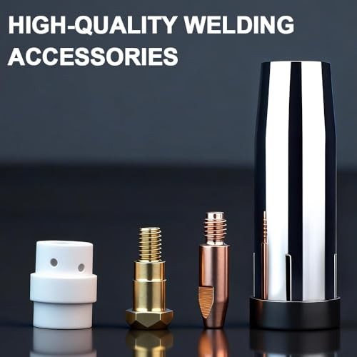 60PCS MIG Welding Contact Tips Kit for 24KD/MB24 Torch – Extra Thick