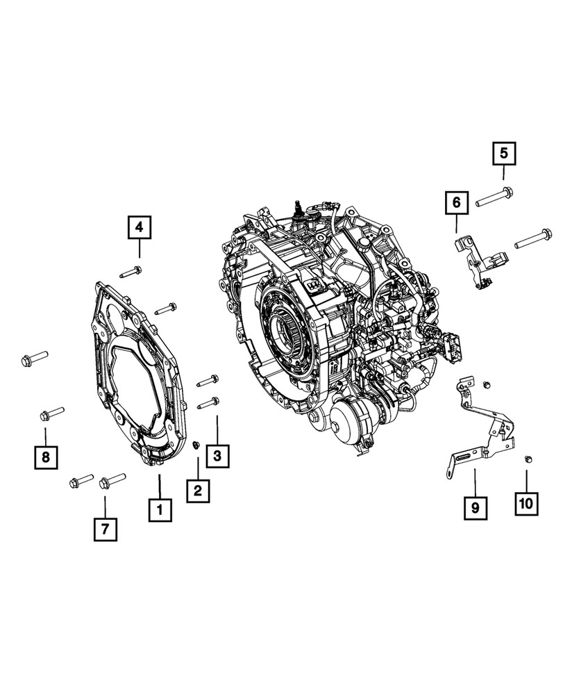 Genuine Mopar Hex Flange Head Bolt 6509793AA