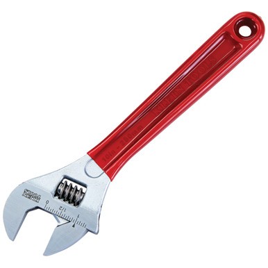 Klein Tools D507-10, Adjustable Wrench Extra Capacity, 10-Inch