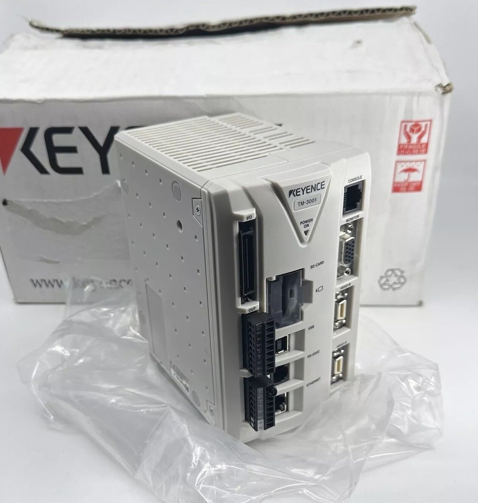 Keyence TM-3001 High Speed 2D Optical Micrometer Controller NEW without Remote