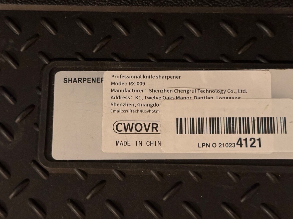 Multi-Functional RX-009 Knife Sharpener - Perfect for All Knife Types & Styles