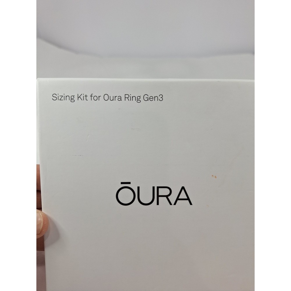 Oura Ring Gen3 Sizing Kit Sizes 6-13 White Box Official Sizer Set