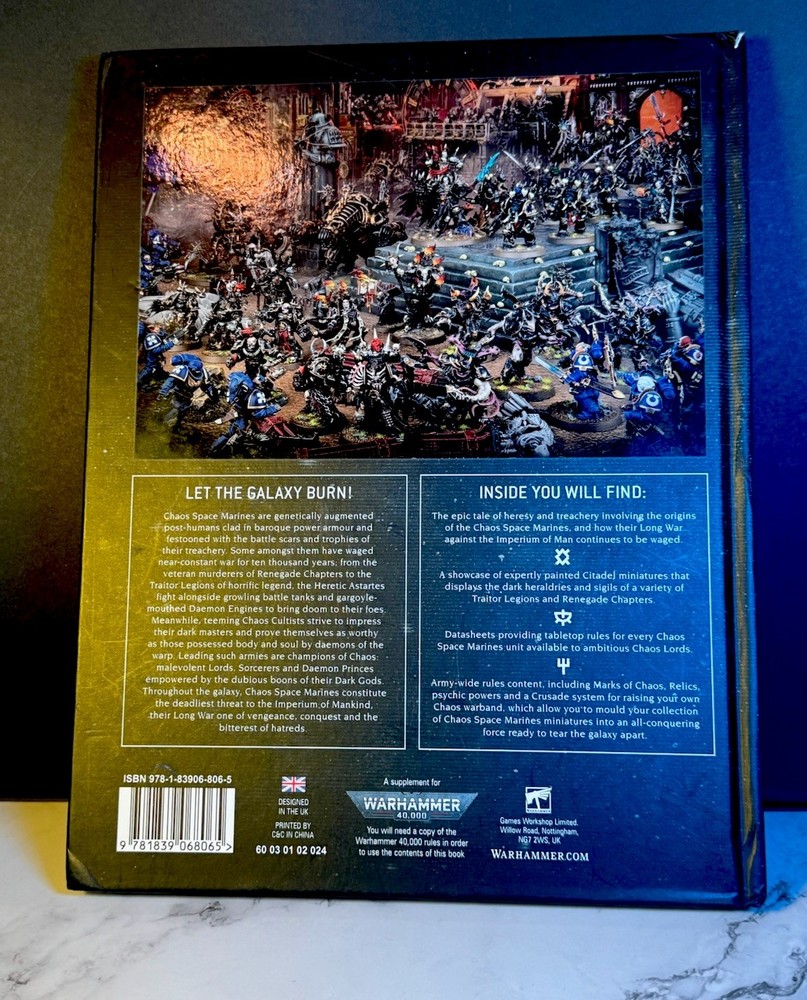 9th Edition Chaos Space Marines Codex