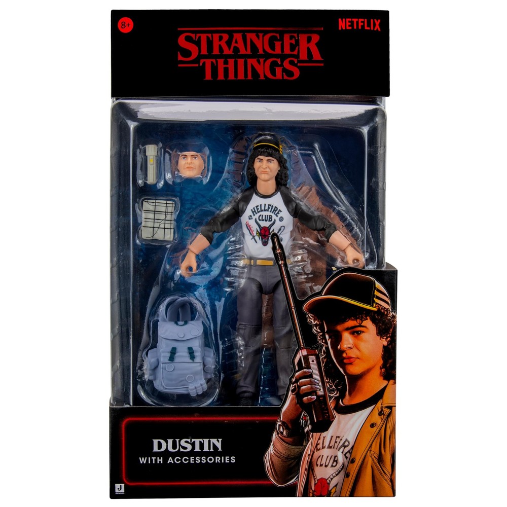 Stranger Things Dustin Henderson Upside Down Collector One Size, Multicolor