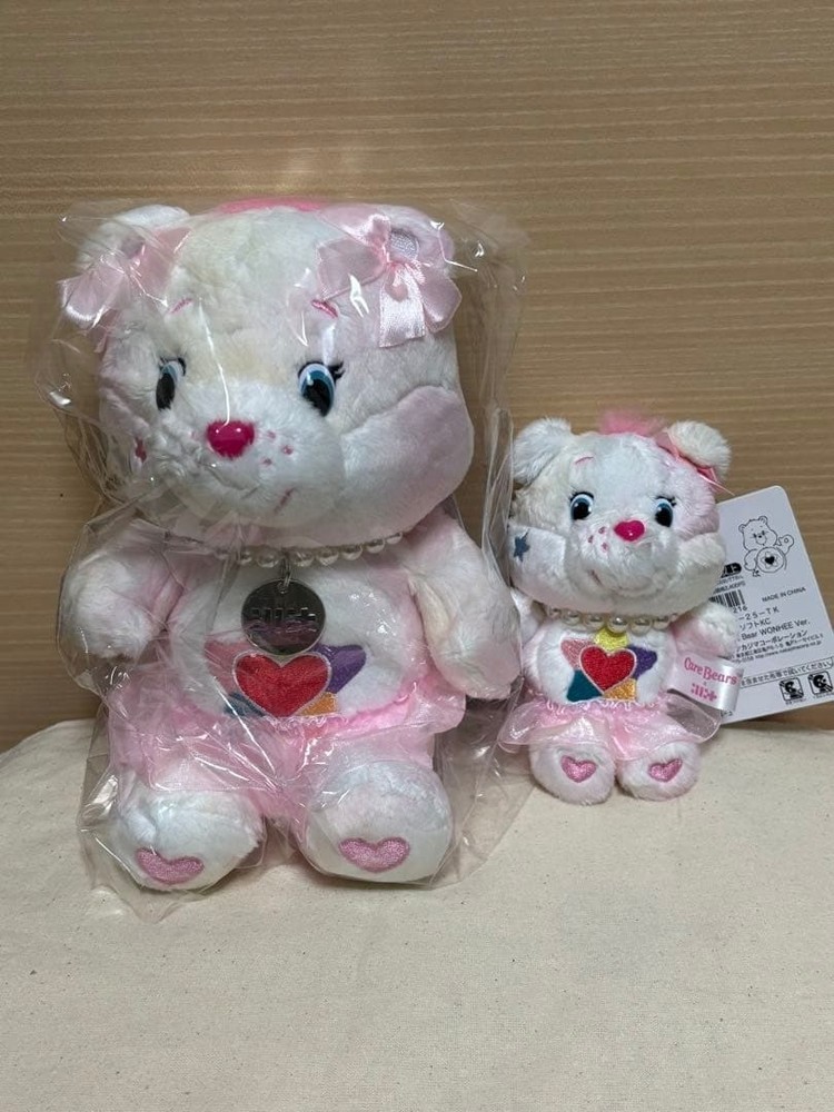 ILLIT WONHEE Care Bears Plush Doll & Soft Keychain 2 Set K-POP Japan