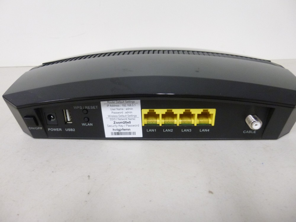 Zoom 5354 Cable Modem/Router