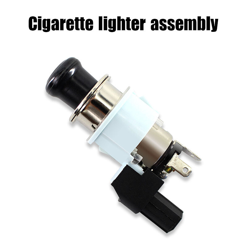 Car Cigarette Lighter Assembly Socket Element & Bezel Fit For Toyota Lexus Scion