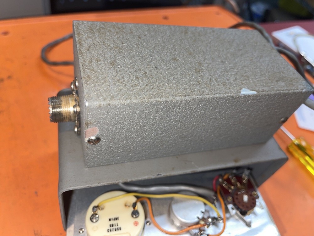 KNIGHT P-2 SWR POWER METER SENSITIVITY SWITCH STUCK UNTESTED