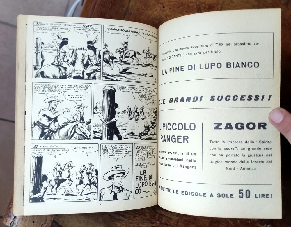 TEX Comic No. 18 AUGUST 1965 DODGE CITY Sergio Bonelli Read Description