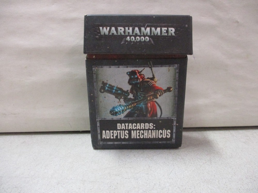 Warhammer 40000 Datacards Adeptus Mechanicus