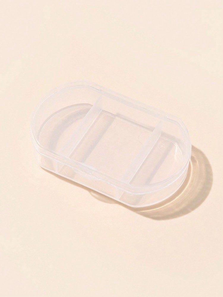 4pc Mini Portable Multi-Compartment Pill Box, Small Pill Case For Outdoor