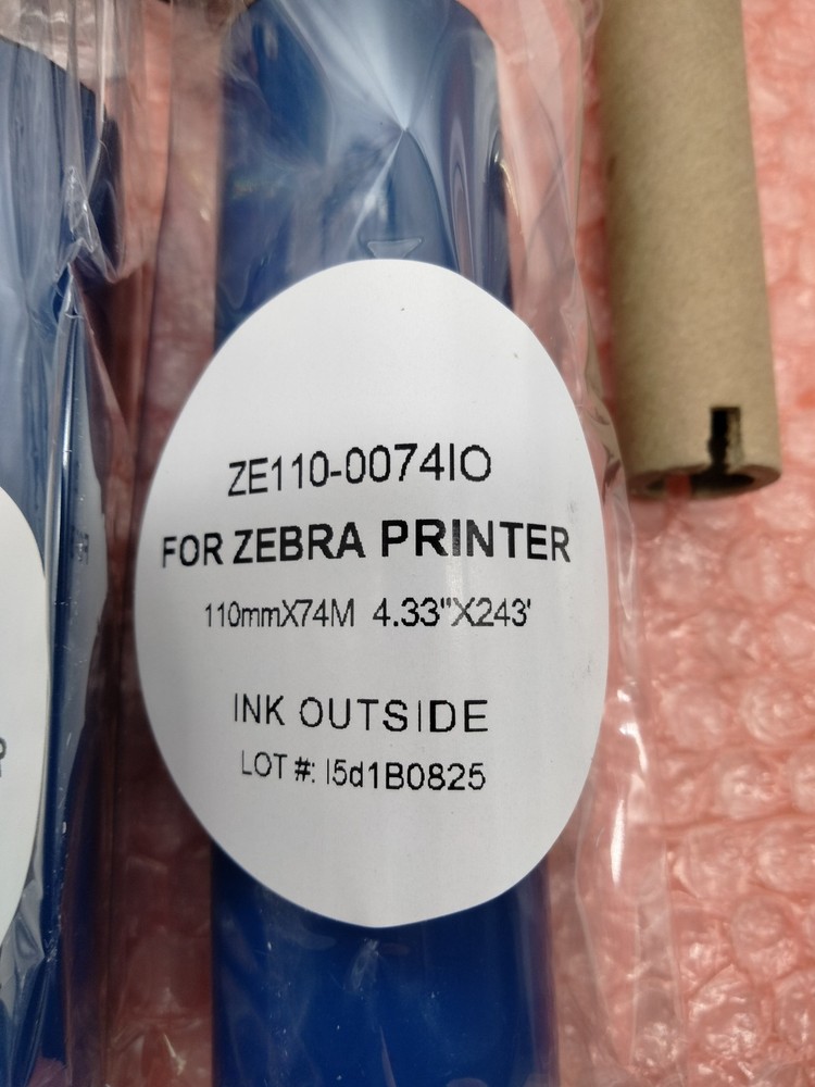 ZE110-0074IO DESKTOP PRINTER RIBBON 6 PACK