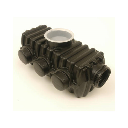 ADS 1369AB Regular Poly Drain Tube Distribution Box - Quantity 1