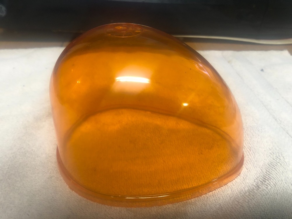 Red  Teardrop Dome Lens  (Tough Built)