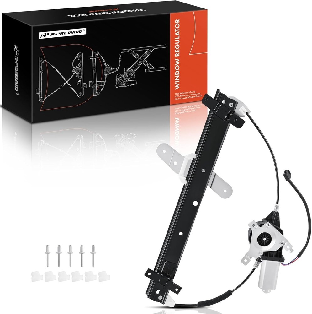 Power Window Regulator with Motor Replacement for Ford Crown Front Driver Side