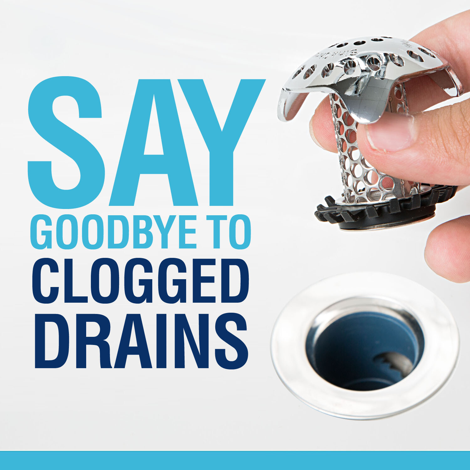 SinkShroom Ultra Strainer Drain Protector Hair Catcher with StopShroom for Sink