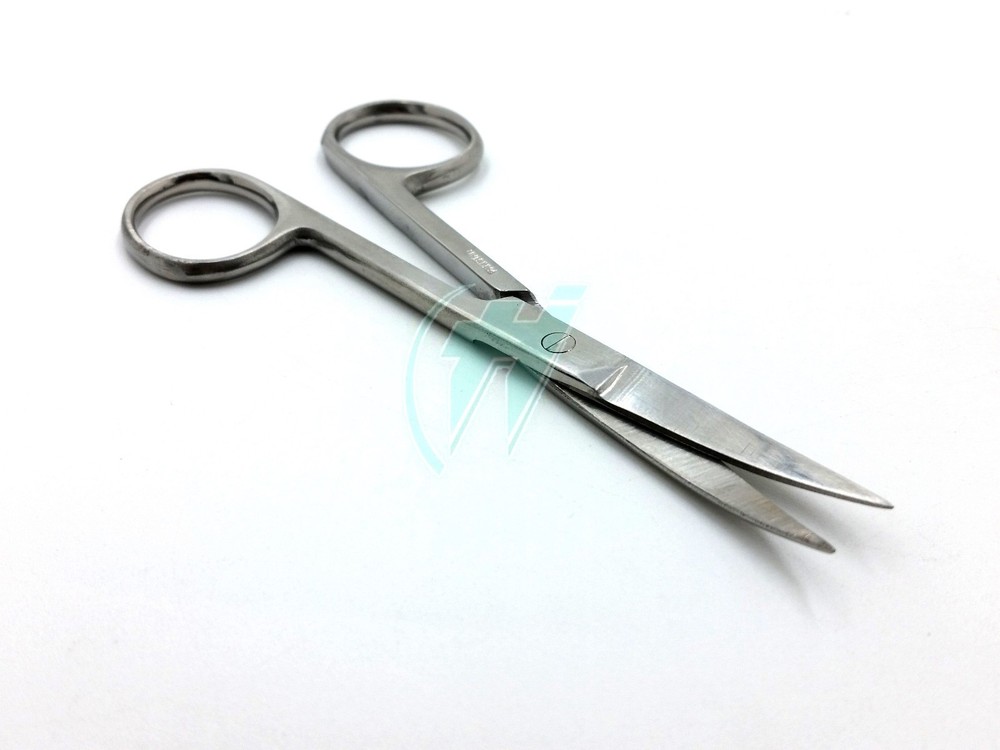 1 OPERATING DISSECTING SCISSORS 4.5" CURVED SHARP SHARP TIP SURGICAL
