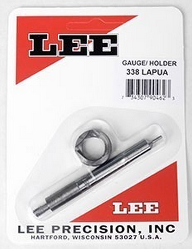 Lee Reloading Case Length Gauge & Shell Holder 338 Lapua 90462