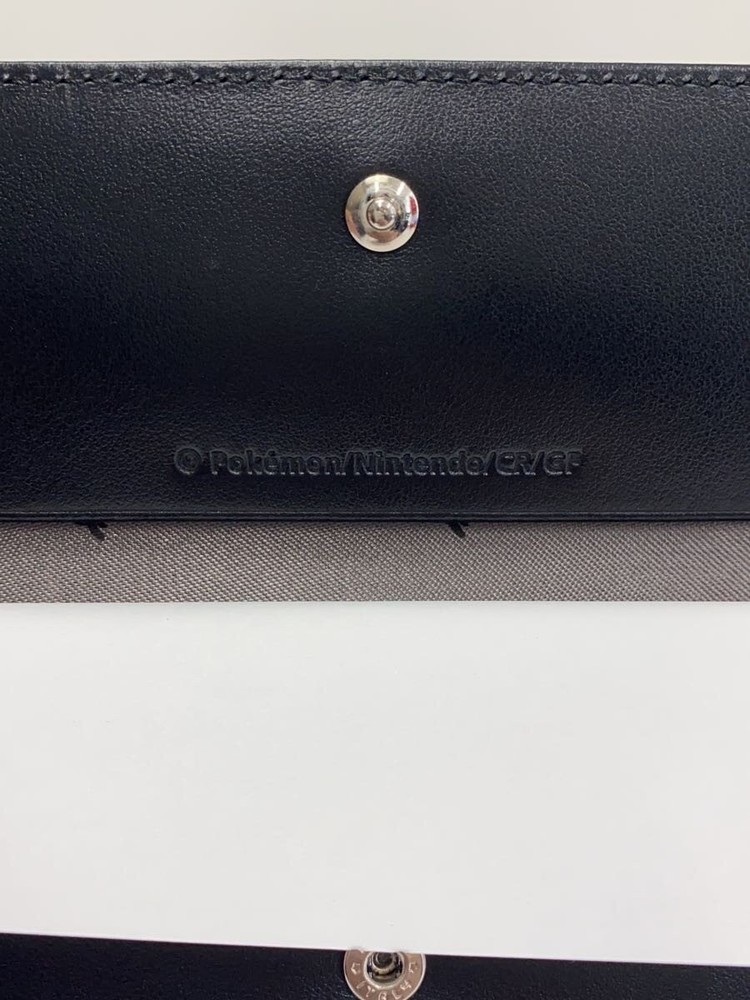 Pokemon Long Wallet Black Men's