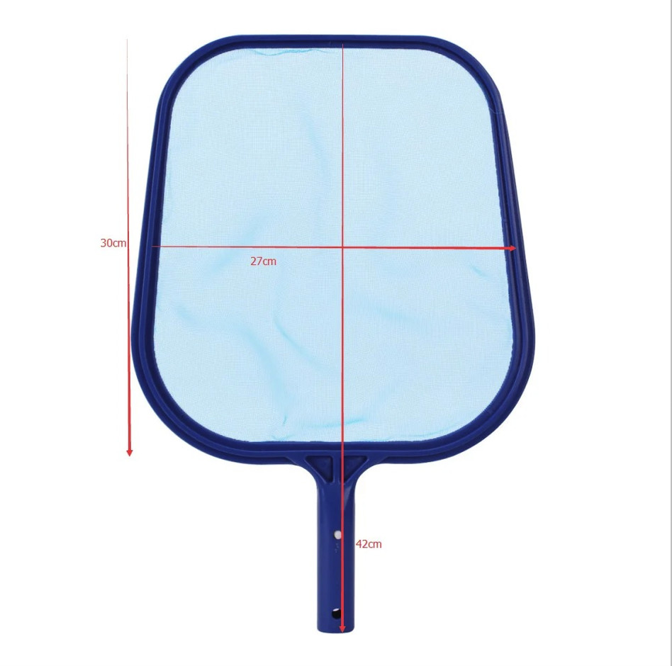 1PC Leaf Rake Mesh Frame Net: Pool Spa Skimmer Cleaner for Debris Removal - NEW