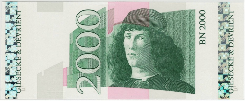 Testnote Test Giesecke & Devrient / 50 Ringgit Malaysia Holo Test / intaglio