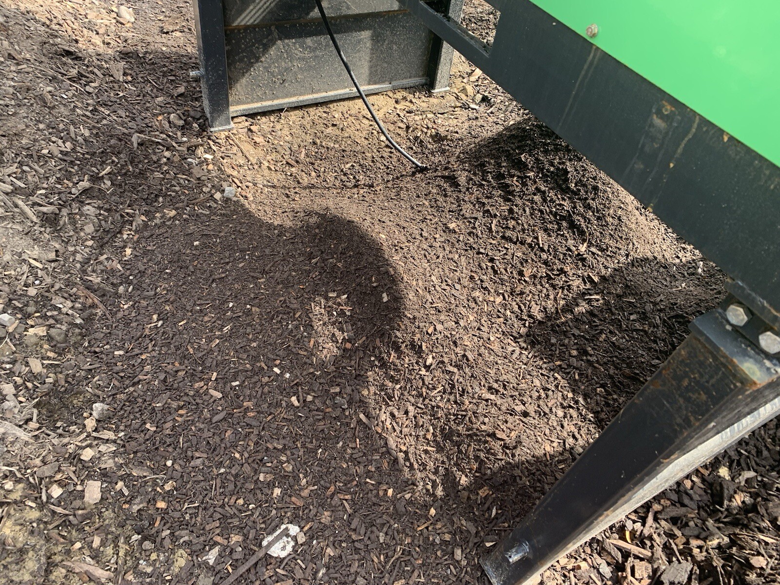 GF480 Rotary Trommel firewood/Gravel Screen 220V 1 Ph Operates On Generator