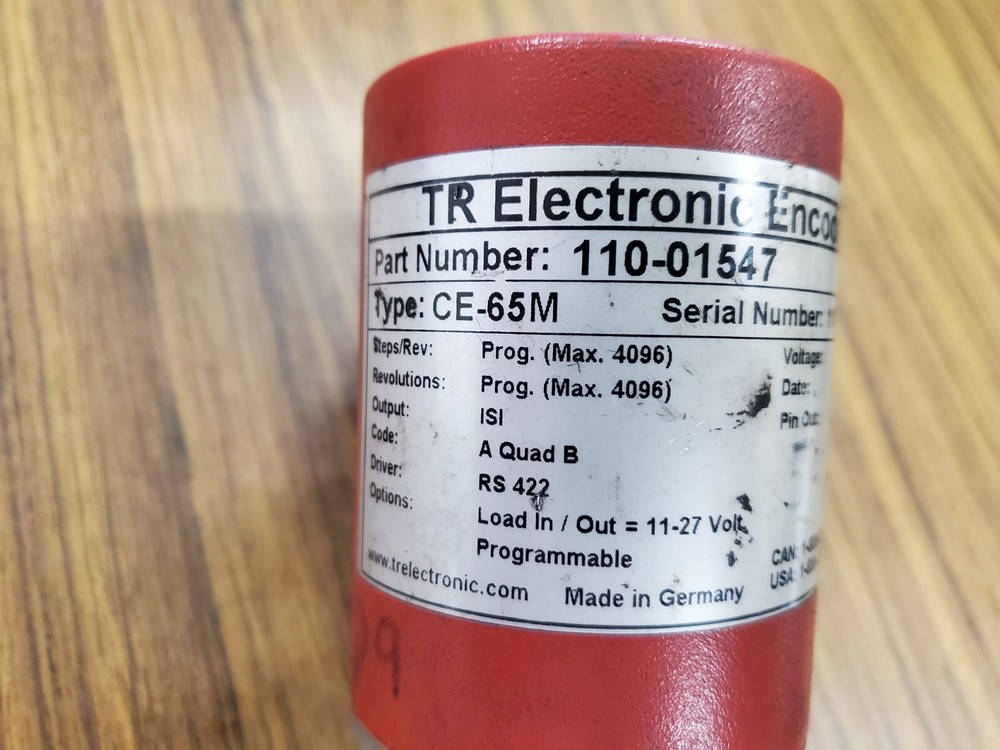 TR Electronic Type CE-65M, 110-01547 Rotary Encoder