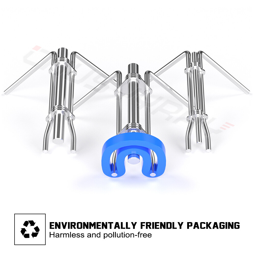 3* Hydraulic Cylinder Piston Rod Seal U-cup Installation Tool Kit Set Universal