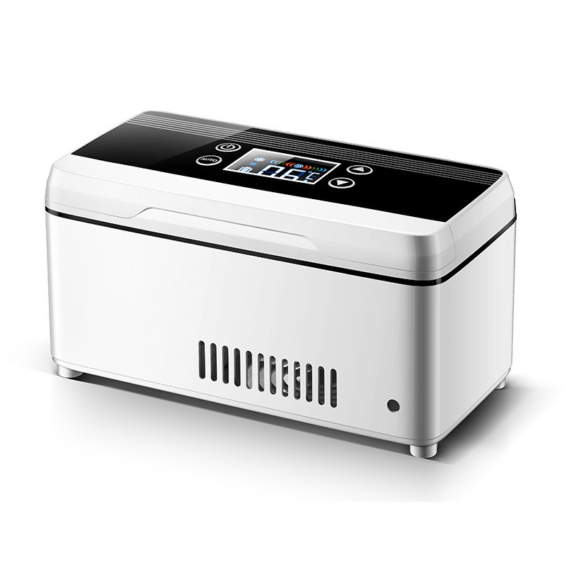 Insulin Cooler Travel Case for Car, Peptide Fridge 32-64°F Custom & Display Temp