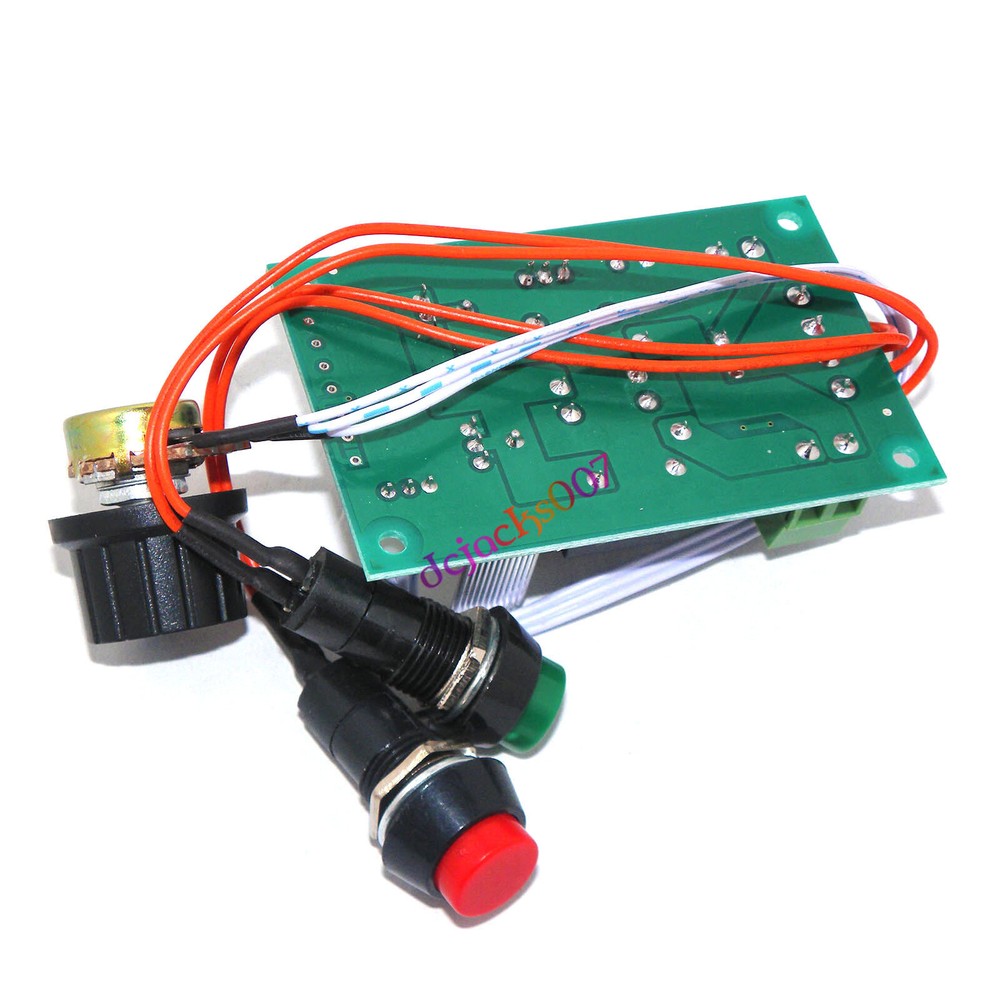 DC12V-24V 10A PWM Brush Motor Speed Controller Positive inversion Switch Control