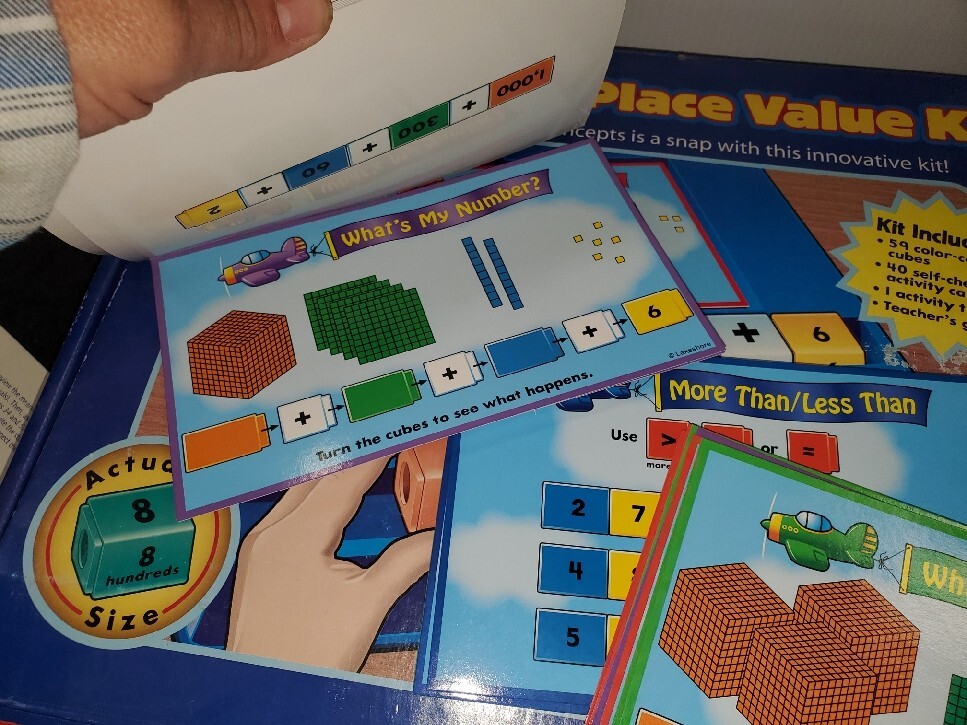 LAKESHORE Link and Learn Place Value Kit age 6+