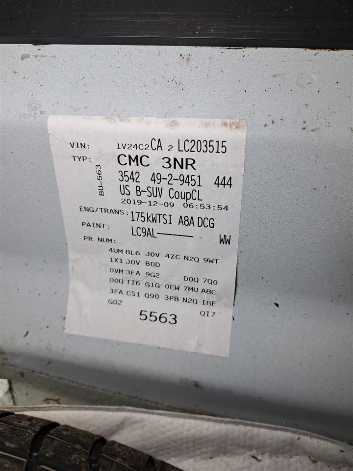 2020 Atlascs Vacuum Pump Sku#4392615