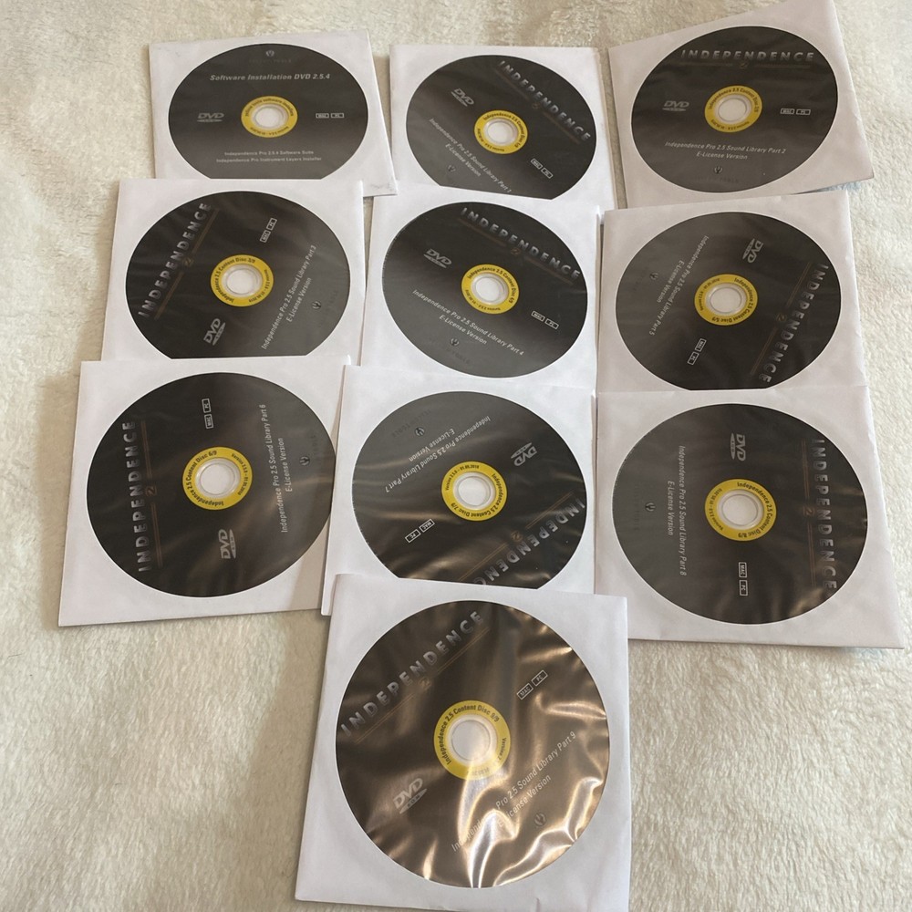 Independence Pro Music Software Library - Read Description