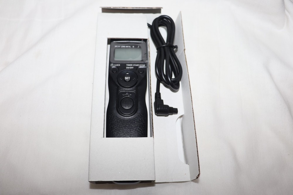 Pholsy Remote Control Cord w/ Digital Timer & Instructions - New Open Box - EXC
