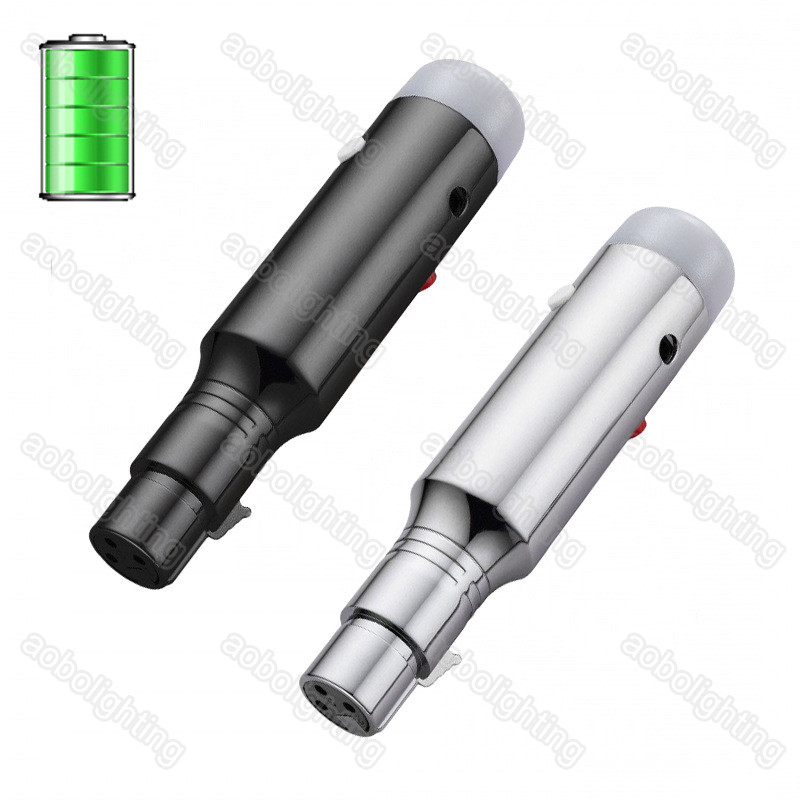 Battery Chargeable Wireless DMX Receiver DJ Controller Disco Stage Light Effect