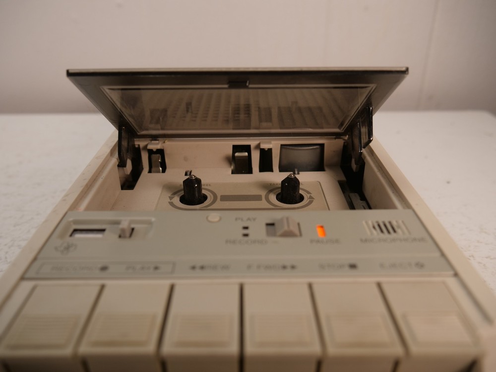 Texas Instruments Program Recorder Model PHP2700 1982 Portable Cassette - READ
