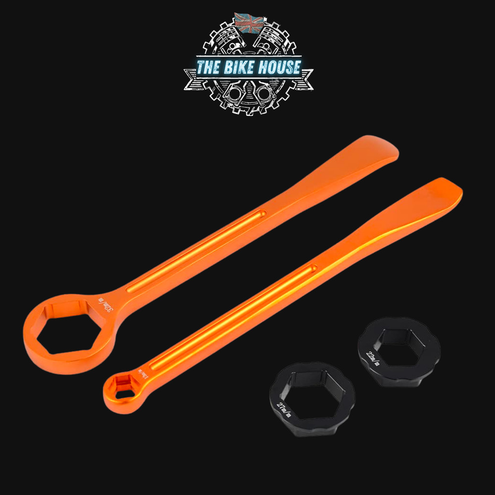 Anodised Orange Universal Tyre Lever Wrench Trail Tools