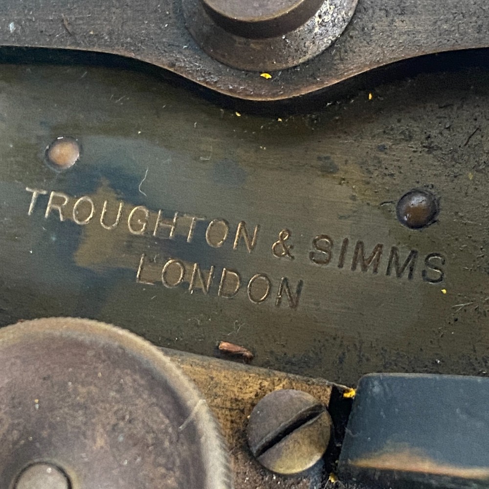 Troughton & Simms Theodolite VINTAGE NAVIGATION SEXTANT chart recorder THORENS