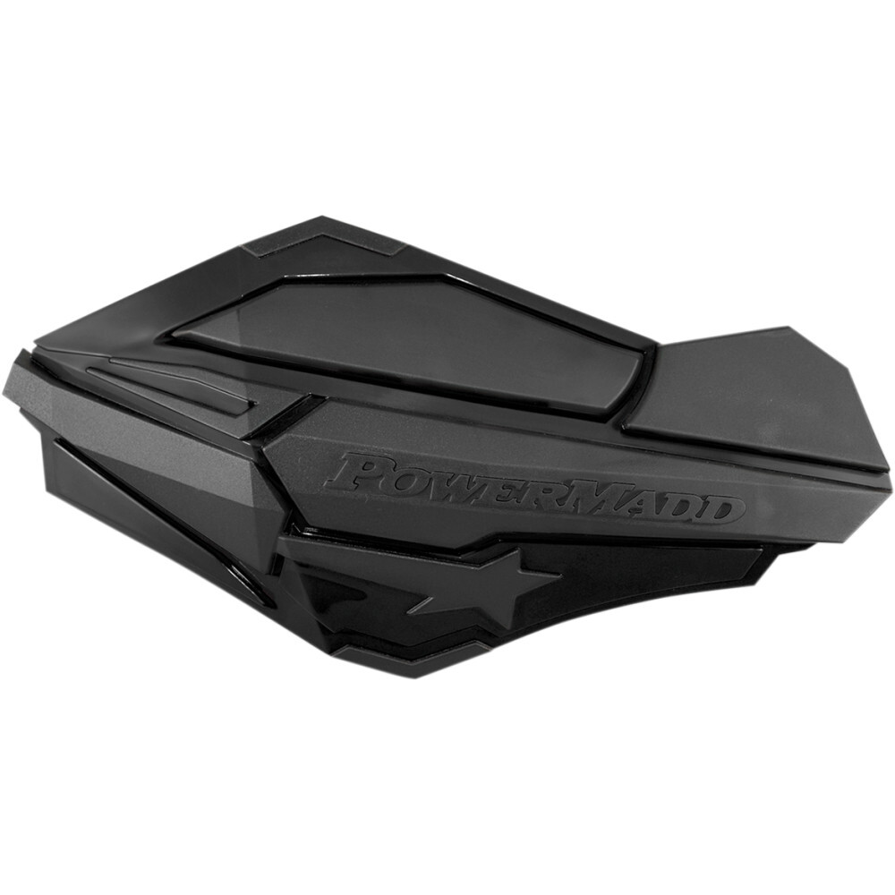 Powermadd Black/Black Handguards | 34410