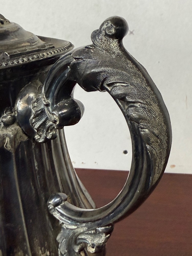 Antique victorian Silver Rogers smith & co 1858 ornate
