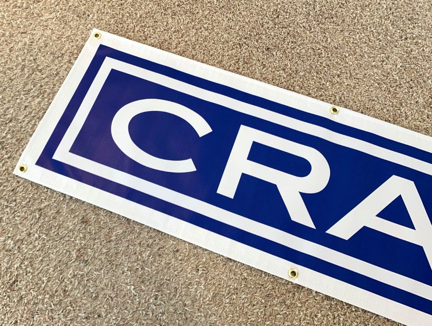 CRAGAR Garage Banner Sign (Large 16"x72")
