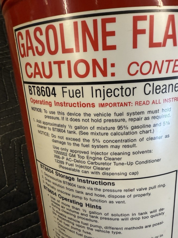 Napa Balkanp Fuel Injection Cleaning Tool