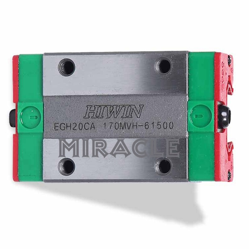1PCS EGH20CA FOR HIWIN Linear Guideway Block Slider Bearing Rail CNC Router