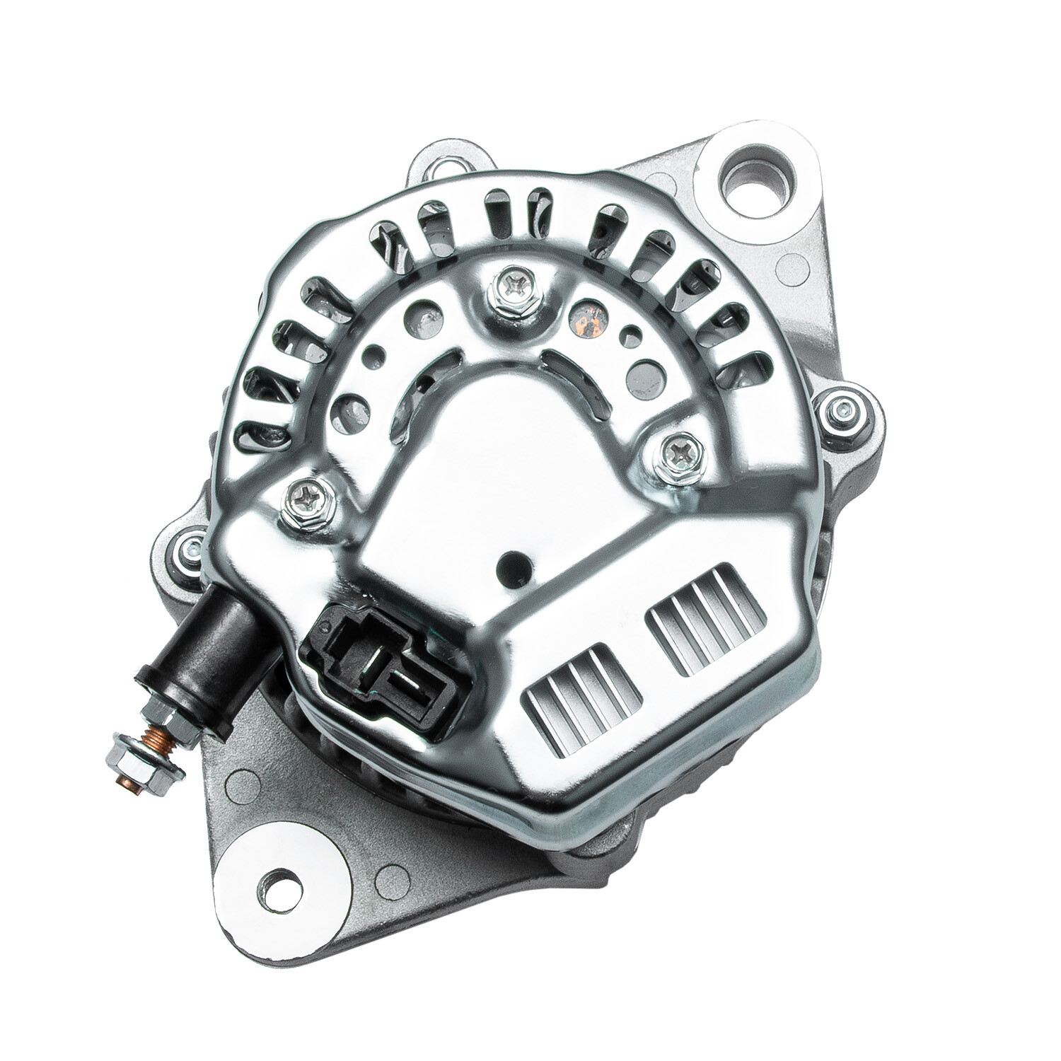 New 70 Amp Mini Alternator 1 Wire Hook Up for Street Rods Hot Rods Race Cars