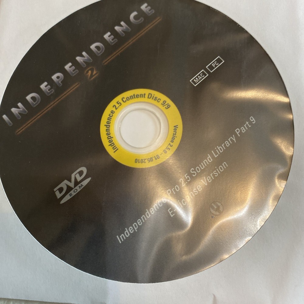 Independence Pro Music Software Library - Read Description